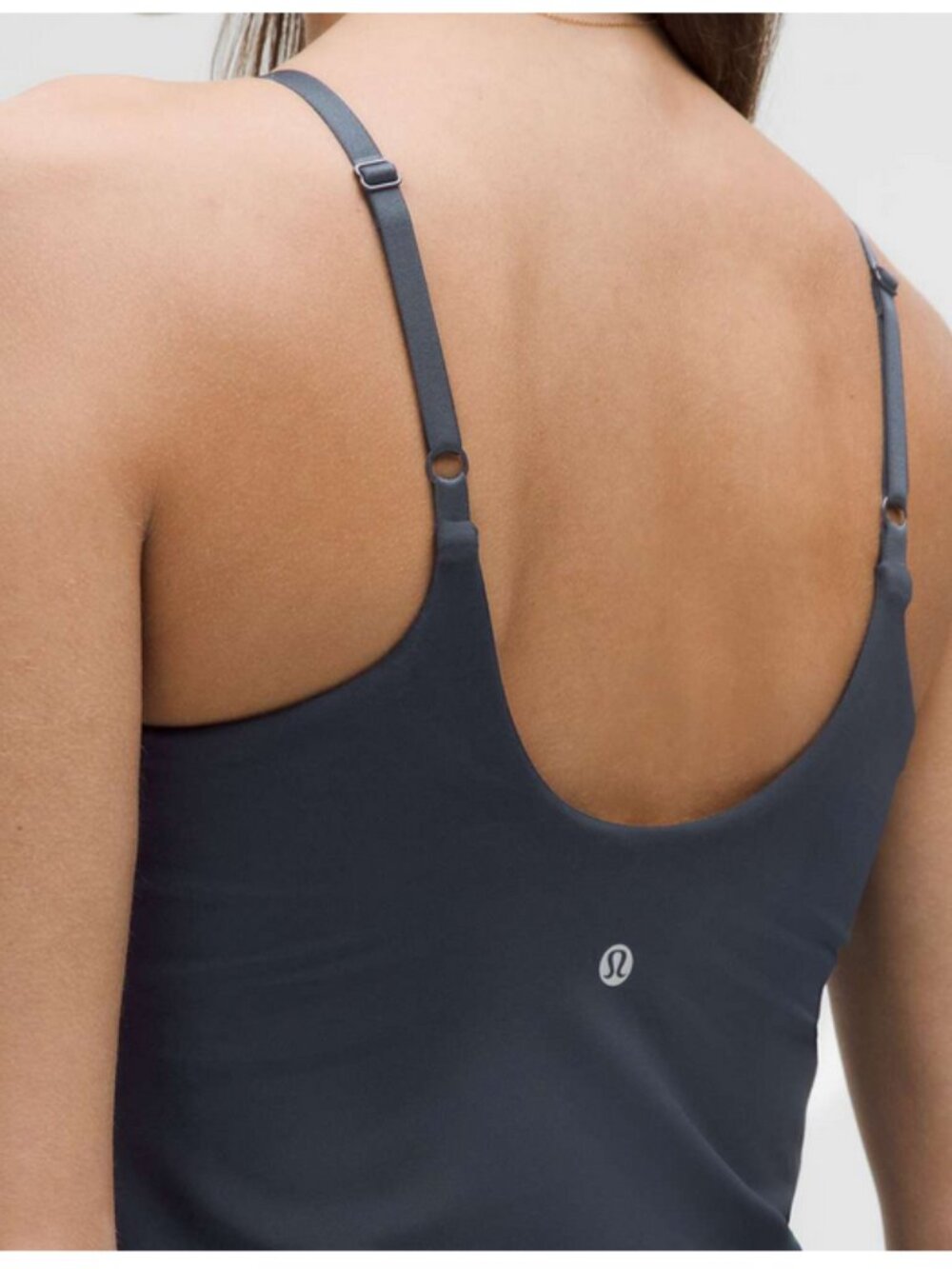 Lululemon Sz. 4 True Navy Align High-Neck Dress Light Support, A/B Cup - Picture 5 of 15